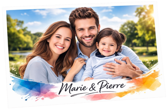 Personnalisation photo